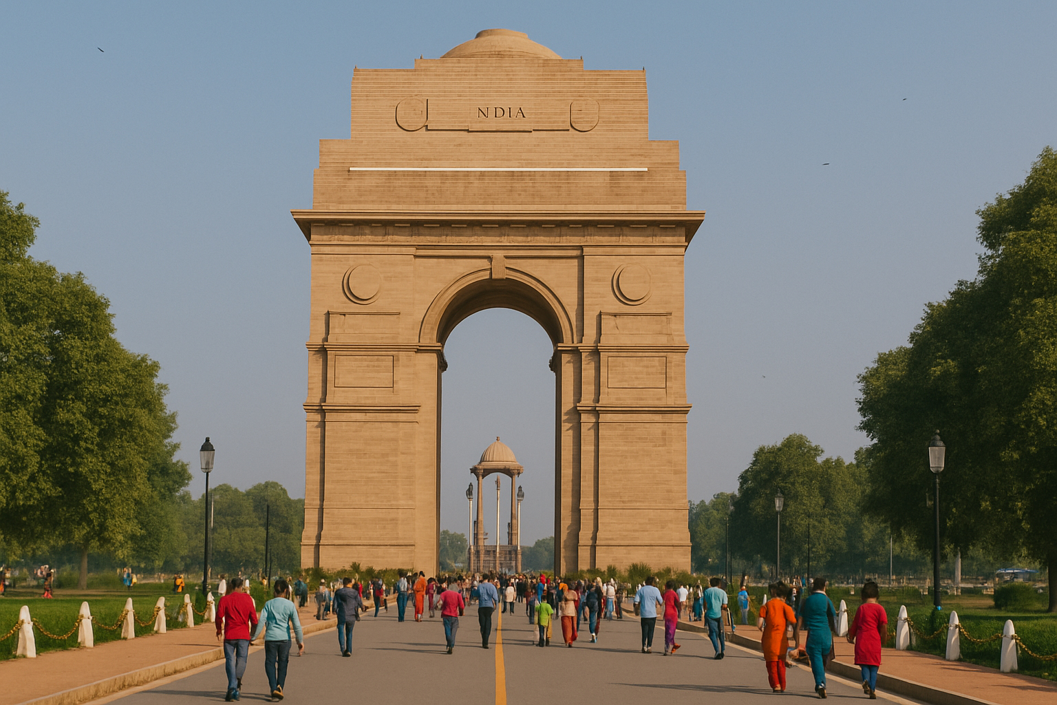 india gate & children’s park