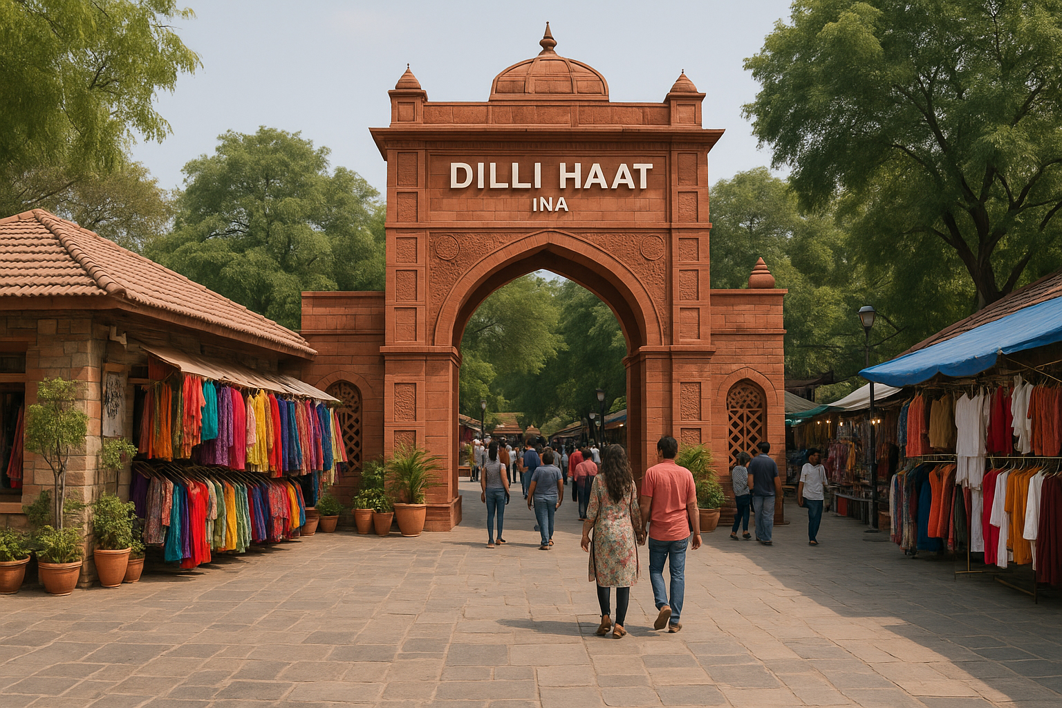 10. dilli haat, ina